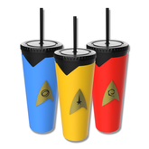 Star Trek 60th Anniversary 32oz Enterprise Uniform Cups