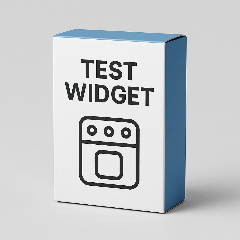 Test WIDGET (testing)