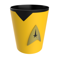 Star Trek 60th Anniversary 130oz Enterprise Uniform Popcorn Buckets