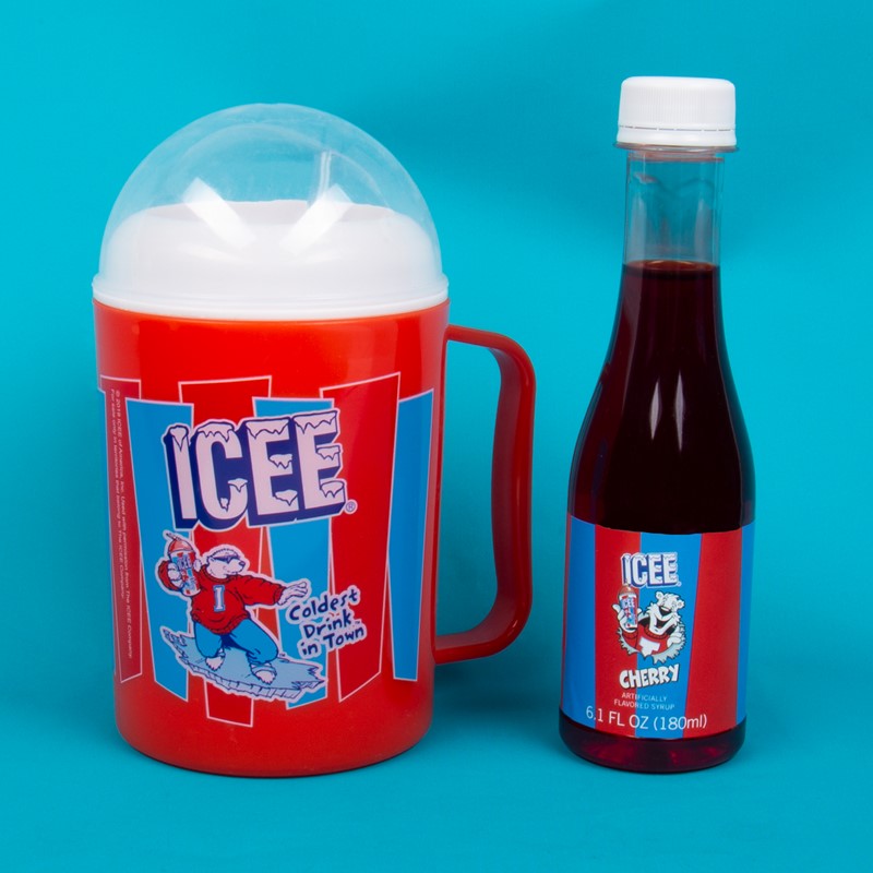 ICEE Machine Cup & Cherry Syrup Set