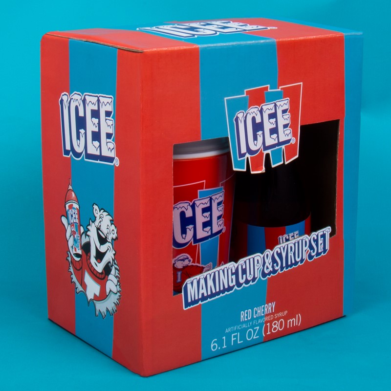 ICEE Machine Cup & Cherry Syrup Set